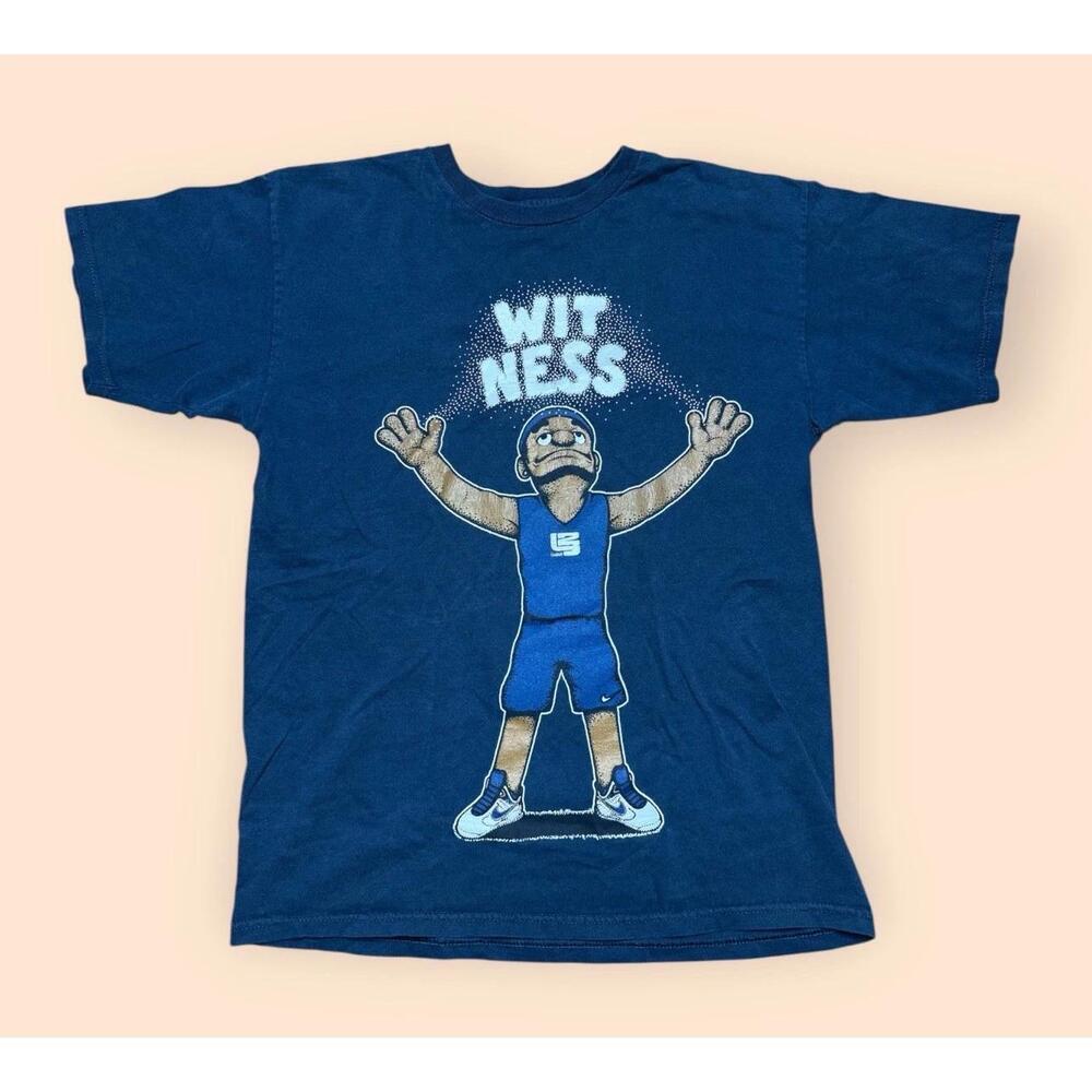 Lebron James Witness T Shirt Mens  Blue